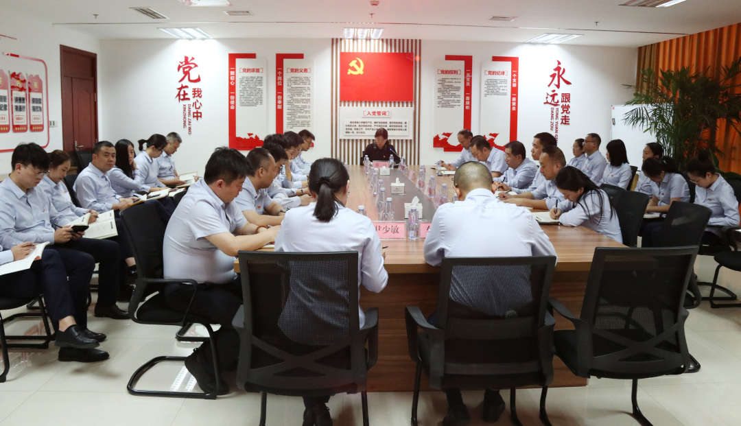 市皇冠足彩网官网首页集团开展主题教育专题党课